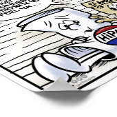 HIPAAの第1改正で誤解されたポスター ポスター (角)