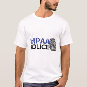 HIPAAの警察 Tシャツ