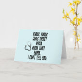 HIPAAユーモア カード (黄色い花)