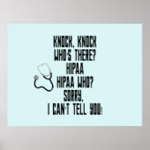 HIPAAユーモア ポスター (正面)