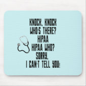 HIPAAユーモア マウスパッド (正面)