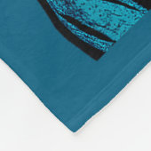 Hipe Alien Tie-dye Design  フリースブランケット (角)