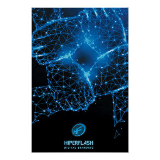 Hiperflash - Digital Branding (Quadro de parede) ポスター