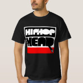 HipHop drop the mic Tシャツ (正面)