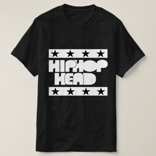 HipHop Head All-Star Tシャツ (デザイン正面)