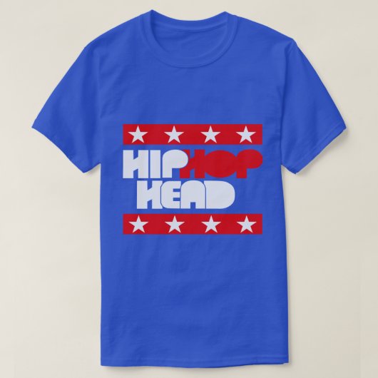 HipHop Head All-Star  Tシャツ (デザイン正面)