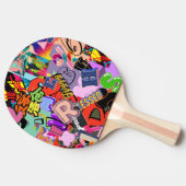 Hiphop ping bong  卓球ラケット (横)