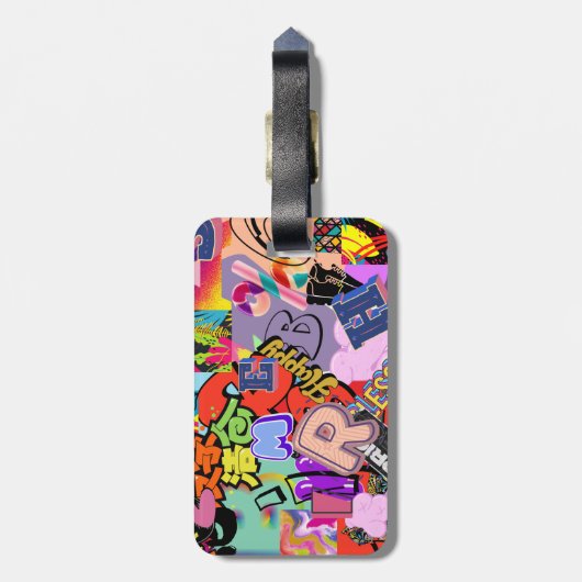 HipHop Style ラゲッジタグ (裏面縦)