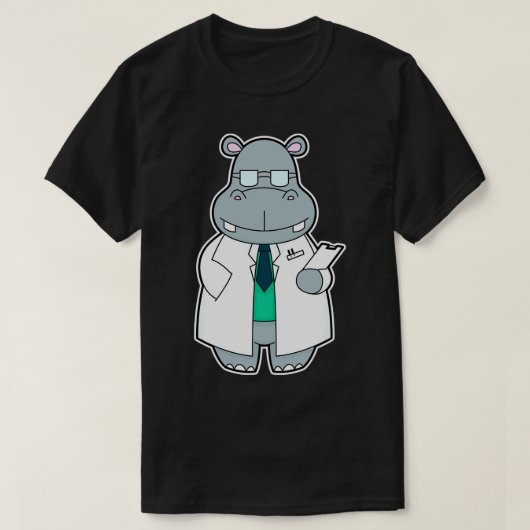 Hipo as Doctor with Smock Tシャツ (デザイン正面)