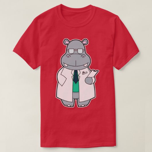 Hipo as Doctor with Smock Tシャツ (デザイン正面)