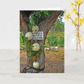 hippersサイドドアグリーティングカードを使用 カード (黄色い花)