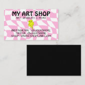 Hippieトリップ(幻覚体験)のような名刺 名刺 (正面/裏面)