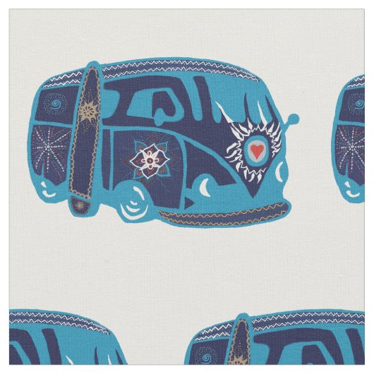 HippieヴァンCustom Combedの綿(56"幅)の生地 ファブリック (クローズアップ)