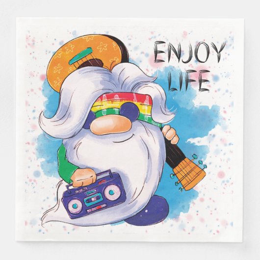 Hippie格言:楽しむ Life (正面)