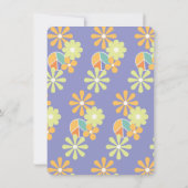 Hippie 60's 70's Doctor MD卒業招待状 招待状 (裏面)