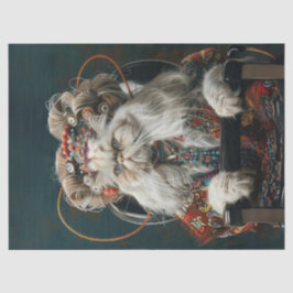 Hippie Catファンシー inサロンデコページ 薄葉紙