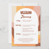 HIPPIE DAZEピースアウトバチェロレッテ 招待状 (裏面)