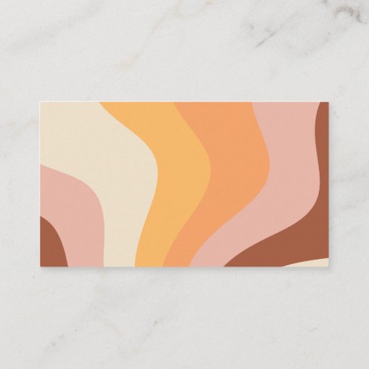 HIPPIE DAZE赤ちゃんシャワーブックリクエストカード エンクロージャーカード (裏面)