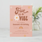 HIPPIE DAZE 5はVibe 5th誕生日パーティー 招待状 (スタンド正面)