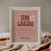 HIPPIE DAZE Groovy時間カプセル記号 ポスター