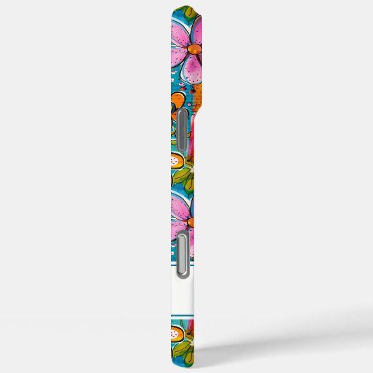 Hippie Flower Power Personalized Case-Mate iPhoneケース (裏面 / 右)