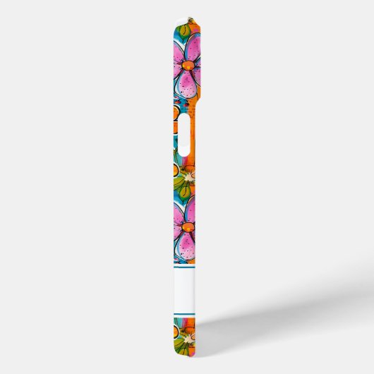 Hippie Flower Power Personalized Case-Mate iPhoneケース (裏面 / 右)