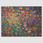 Hippie Flowers Decoupage 薄葉紙 (正面)