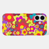 HIPPIE GROOVY FLOWERS IPHONE OTTER BOX CASE Case-Mate iPhoneケース (裏面 (横))