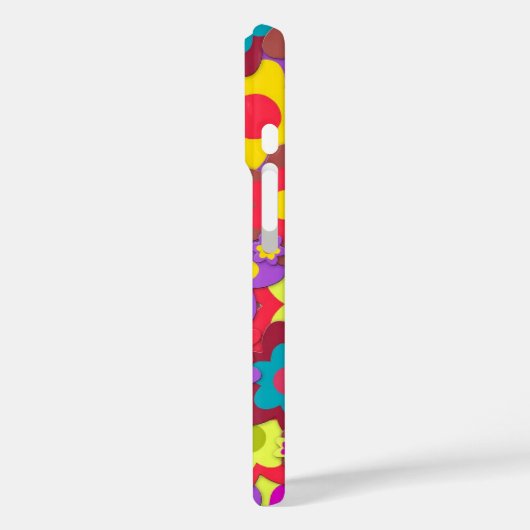 HIPPIE GROOVY FLOWERS IPHONE OTTER BOX CASE Case-Mate iPhoneケース (裏面 / 左)