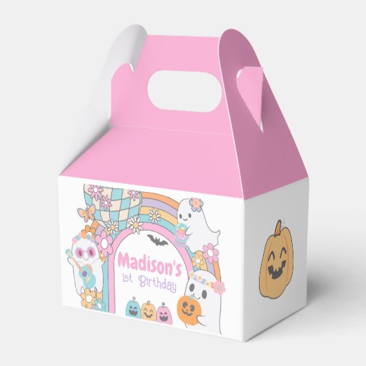 Hippie Halloween Gable Box フェイバーボックス (裏面サイド)