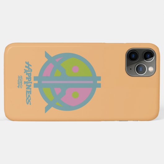 Hippie Happiness ICON HIppie Happy by Masanser Case-Mate iPhoneケース (裏面(横))