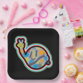 HIPPIE ICON lines ver 2023 BY MASANSER ペーパープレート (パーティー)