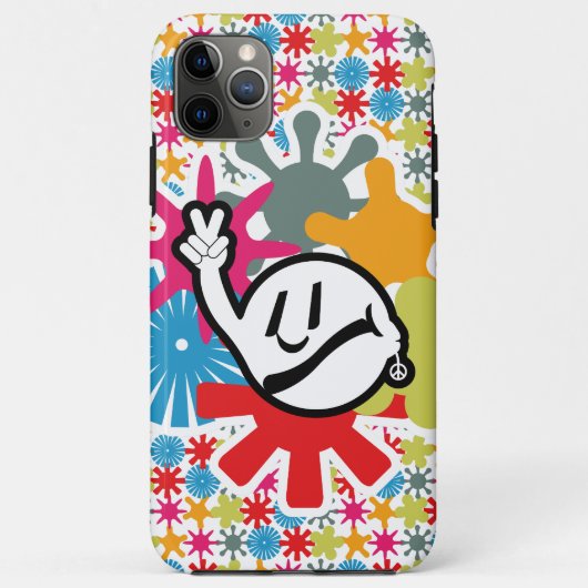 HIPPIE ICON lines ver 2023 BY MASANSER Case-Mate iPhoneケース (裏面)