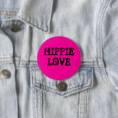 hippie love 缶バッジ (インサイチュ)