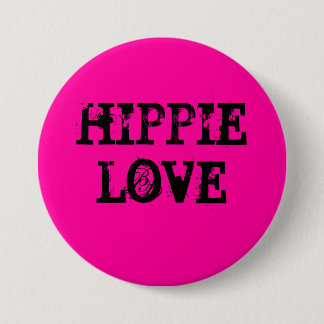 hippie love 缶バッジ