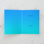 Hippie Peace Greeting Card カード (内部)