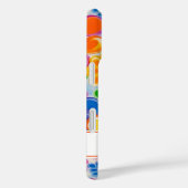 Hippie Retro Groovy Floral Personalized Case-Mate iPhoneケース (裏面 / 右)