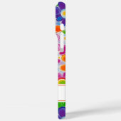 Hippie Retro Groovy Floral Personalized Case-Mate iPhoneケース (裏面 / 左)