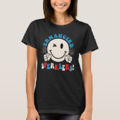 Hippie Smile Face Ermahgerd Sparklers 4th Of July  Tシャツ (正面)