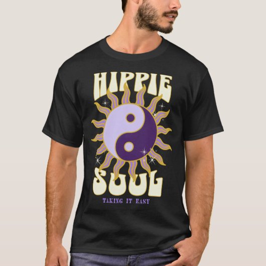 Hippie Soul – テイク簡単 Tシャツ (正面)
