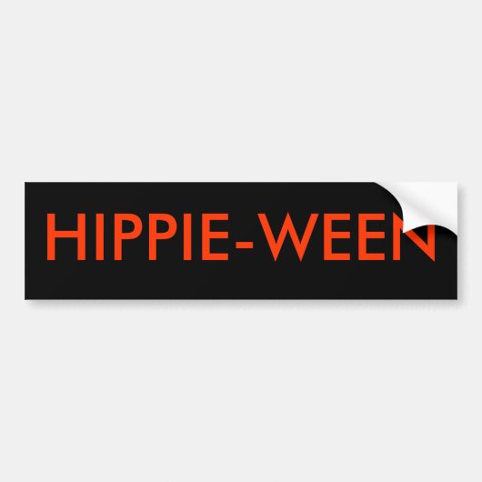 HIPPIE-WEEN バンパーステッカー (正面)