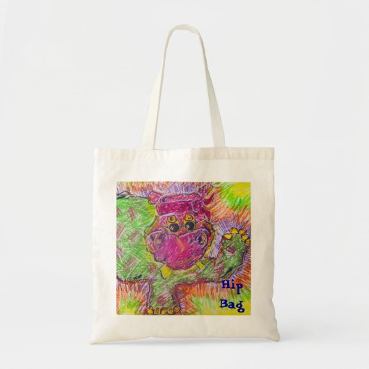 Hippiepotamosの情報通のバッグ トートバッグ (正面)