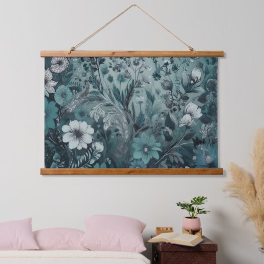 HippiesでさえBluesを取得 吊り下げ型タペストリー (寝室)