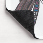 HippiPunkChick マウスパッド (コーナー)