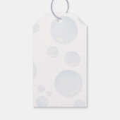 HippoとBubbles赤ちゃんシャワーのお願い ギフトタグ (裏面)