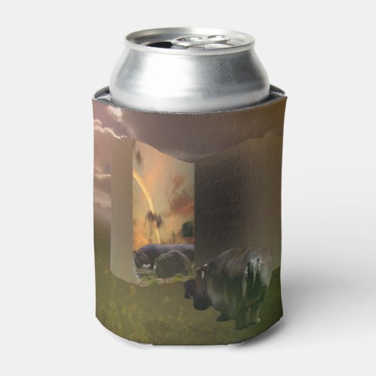 Hippoストーリーブックと恋に、缶ずんぐりしたホルダー 缶クーラー (缶正面)