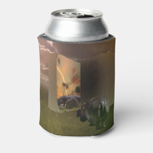 Hippoストーリーブックと恋に、缶ずんぐりしたホルダー 缶クーラー (缶裏面)