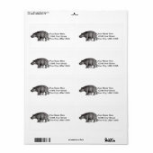 Hippo出荷ラベル ラベル (フルシート)