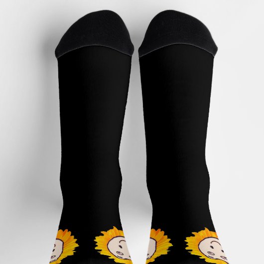 Hippo (または独自の写真を使用)フローラクルーソックス ソックス (上部)