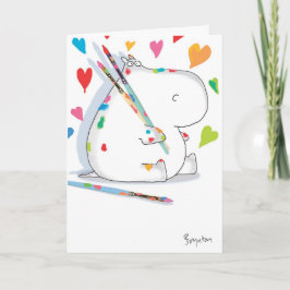 HIPPO ARTIST Valentines by Boynton シーズンカード
